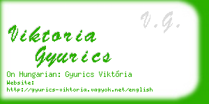 viktoria gyurics business card